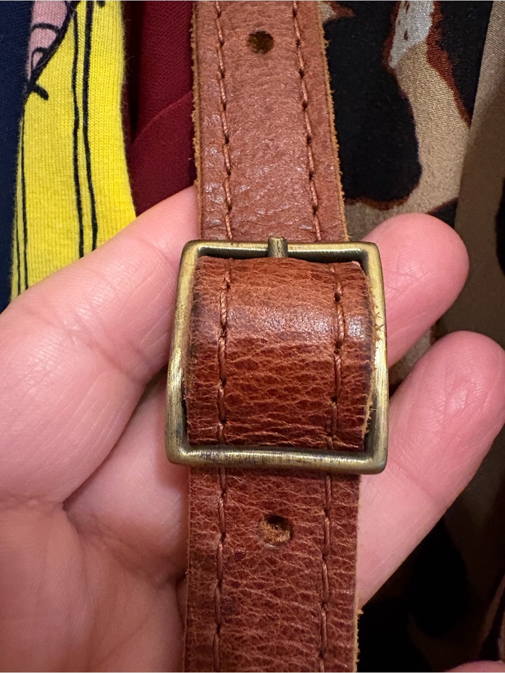 Portland Leather Goods | Large Circle | Nutmeg - Picture 9 of 14